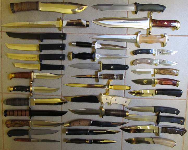 На фото - ножи из каталога интернет магазина ножей